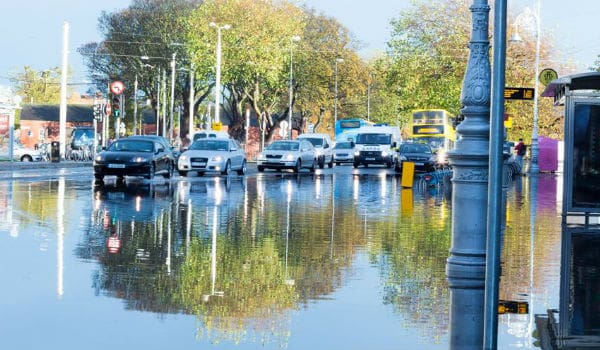 Please take care when approaching flood water