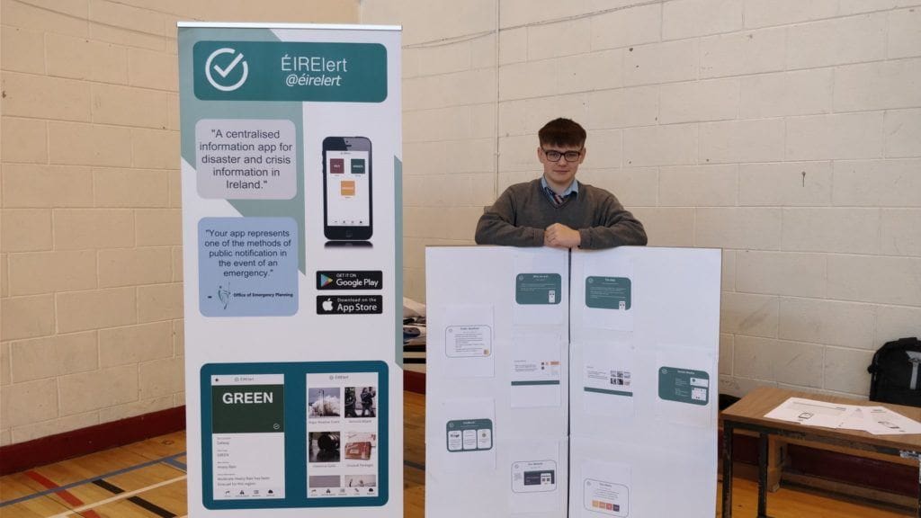 Kildare student's app aims to keep us safe