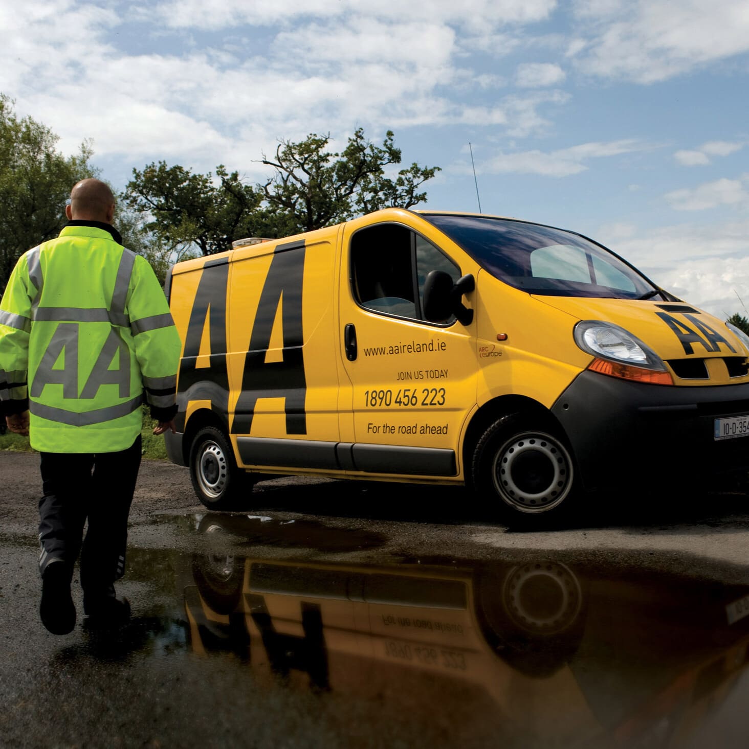 AA Roadside Assistance Van