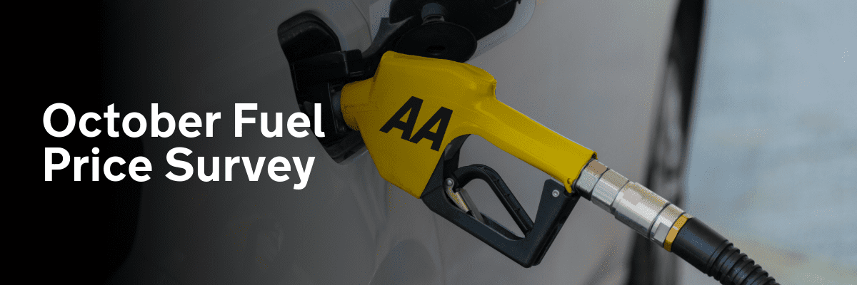 October AA Fuel Survey: Petrol and Diesel Prices Continue to Fall, Fuel Price Survey